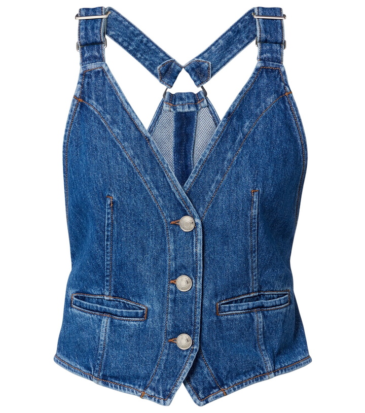 Photo: Sportmax Dama denim vest