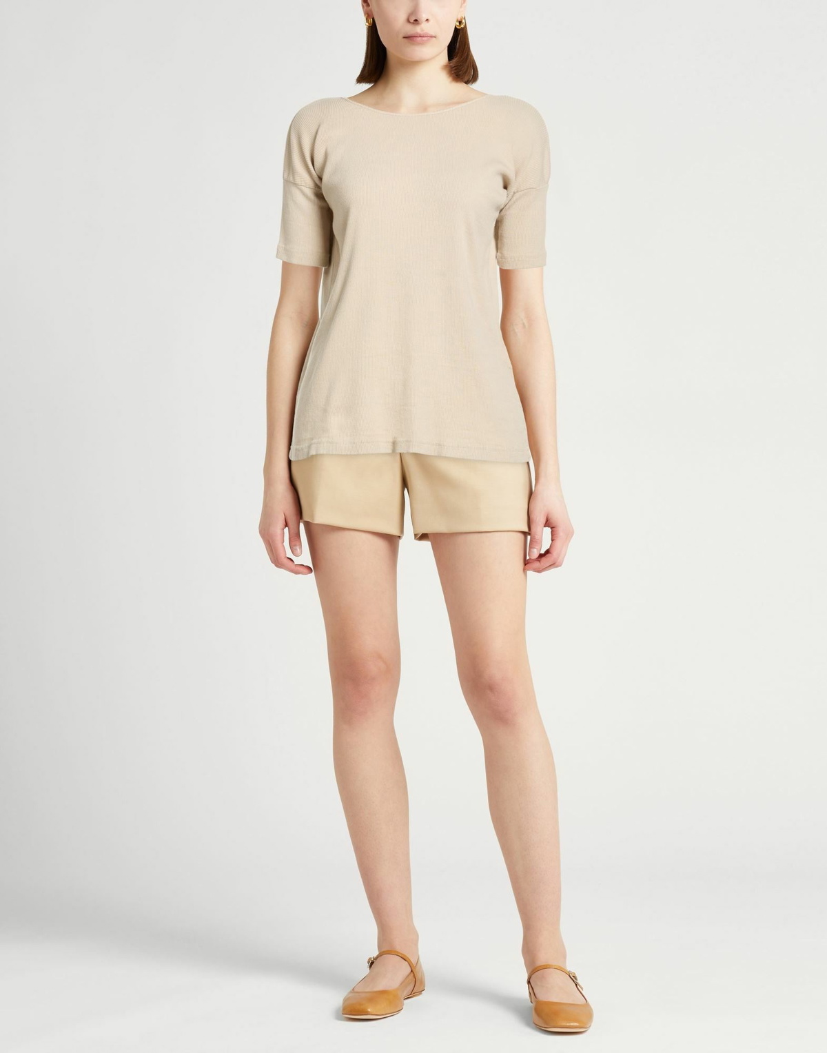Crossley Womens T-shirt Sand