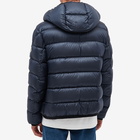 Moncler Men's Myosotis Hooded Down Jacket in Navy