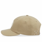 Pop Trading Company Men's O Six Panel Cap in Khaki 