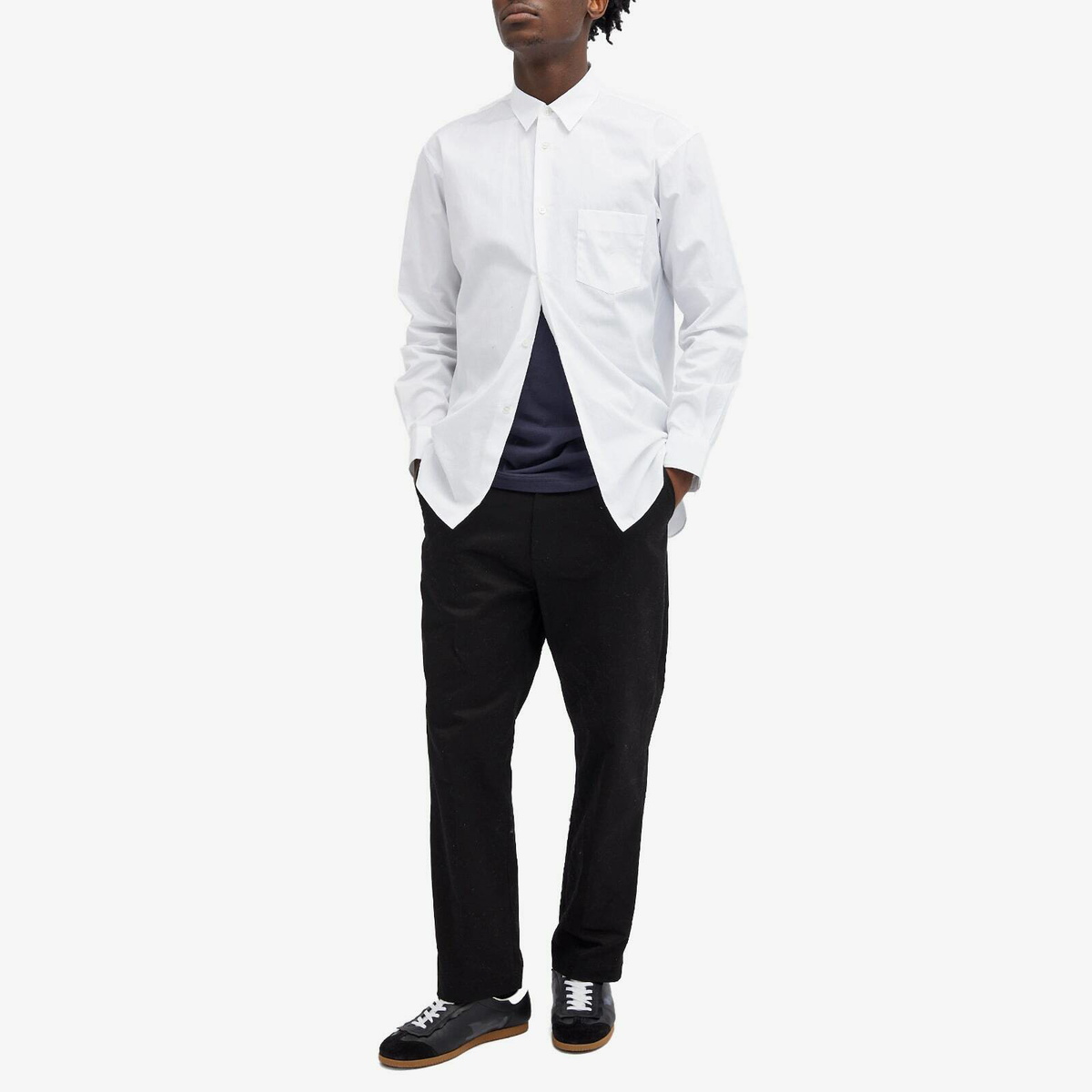 Comme des Garçons SHIRT Men's x Sunspel Vest in Navy