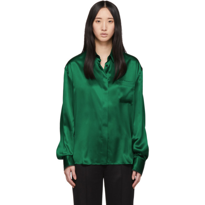 【正規店出品】HAIDER ACKERMANN SHIRT MERCURE GREEN HAIDER ACKERMANN SHIRT MERCURE GREEN | 50%OFF SALE