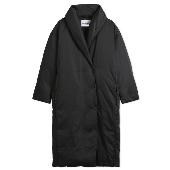 Photo: Stand Studio Women's Puffer Jacket in Black
