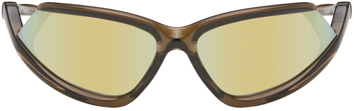 Photo: Balenciaga Taupe Side Xpander Sunglasses