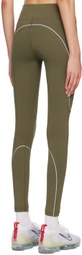 Outdoor Voices Green Drawstring 7/8 Leggings