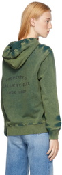 Lanvin Green Gallery Dept. Edition Painted Hoodie
