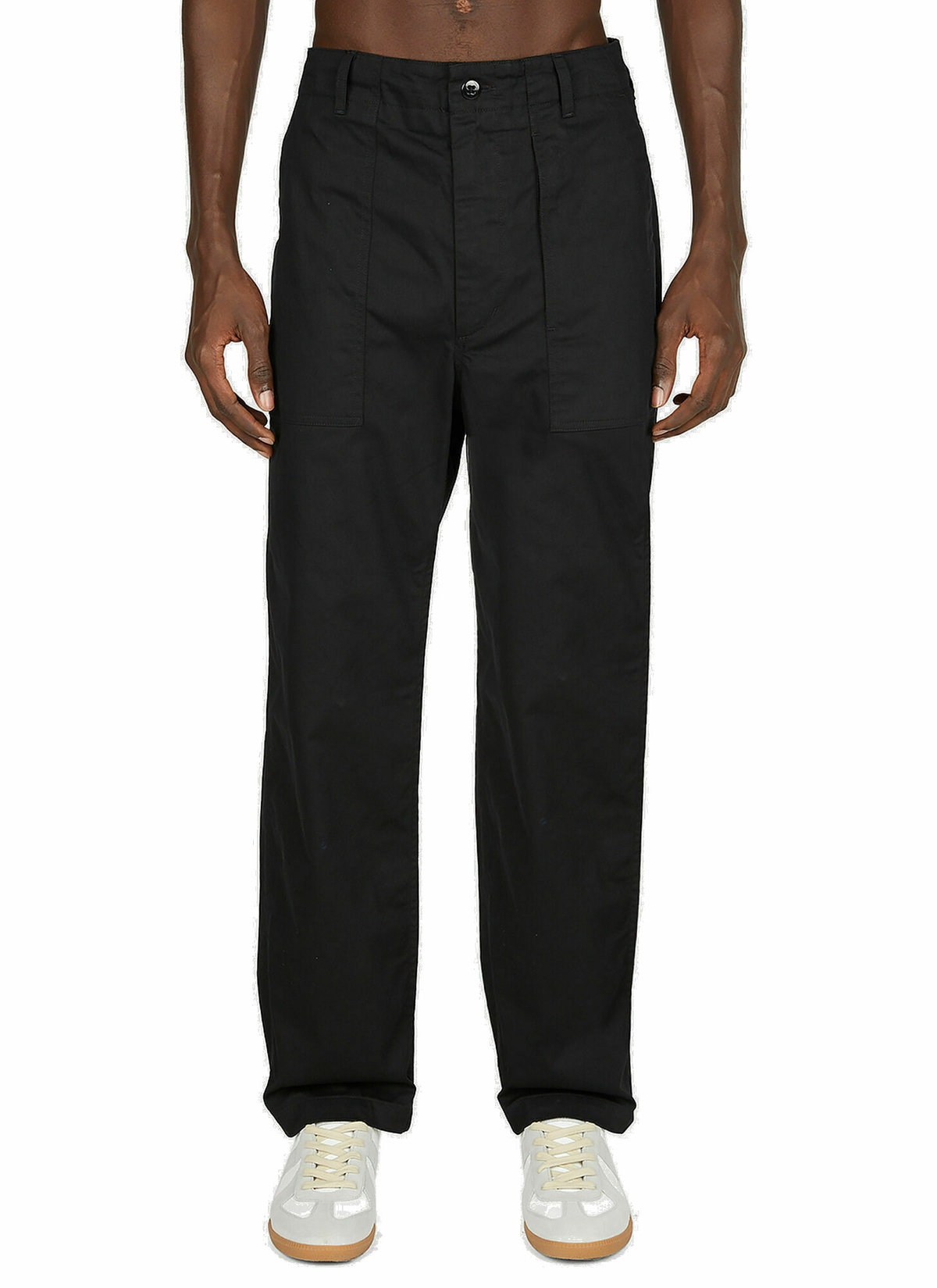 Fatigue Pants in Olive Cotton Linen Java Cloth – Blue Owl