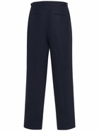 LORO PIANA - Four Cotton & Linen Straight Pants