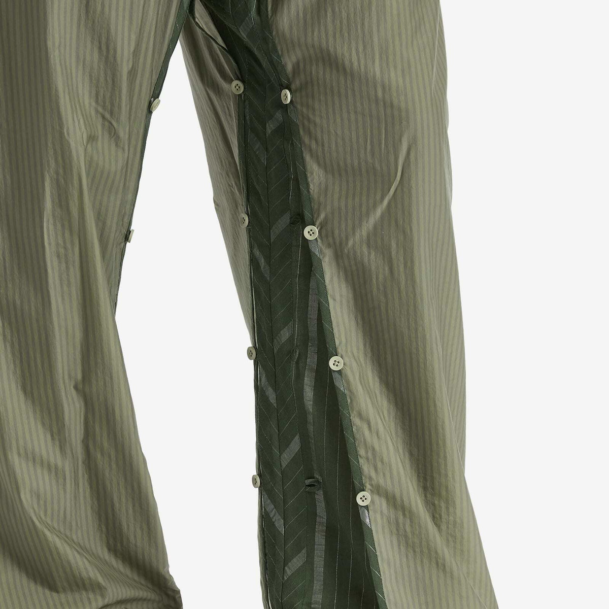 Craig Green Men's Layered Shell Trousers in Olive
