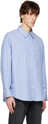 De Bonne Facture Blue Oversized Shirt