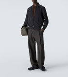 Tod's Suede bomber jacket