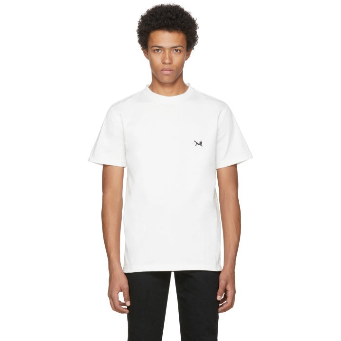 Photo: Calvin Klein 205W39NYC White Logo T-Shirt 