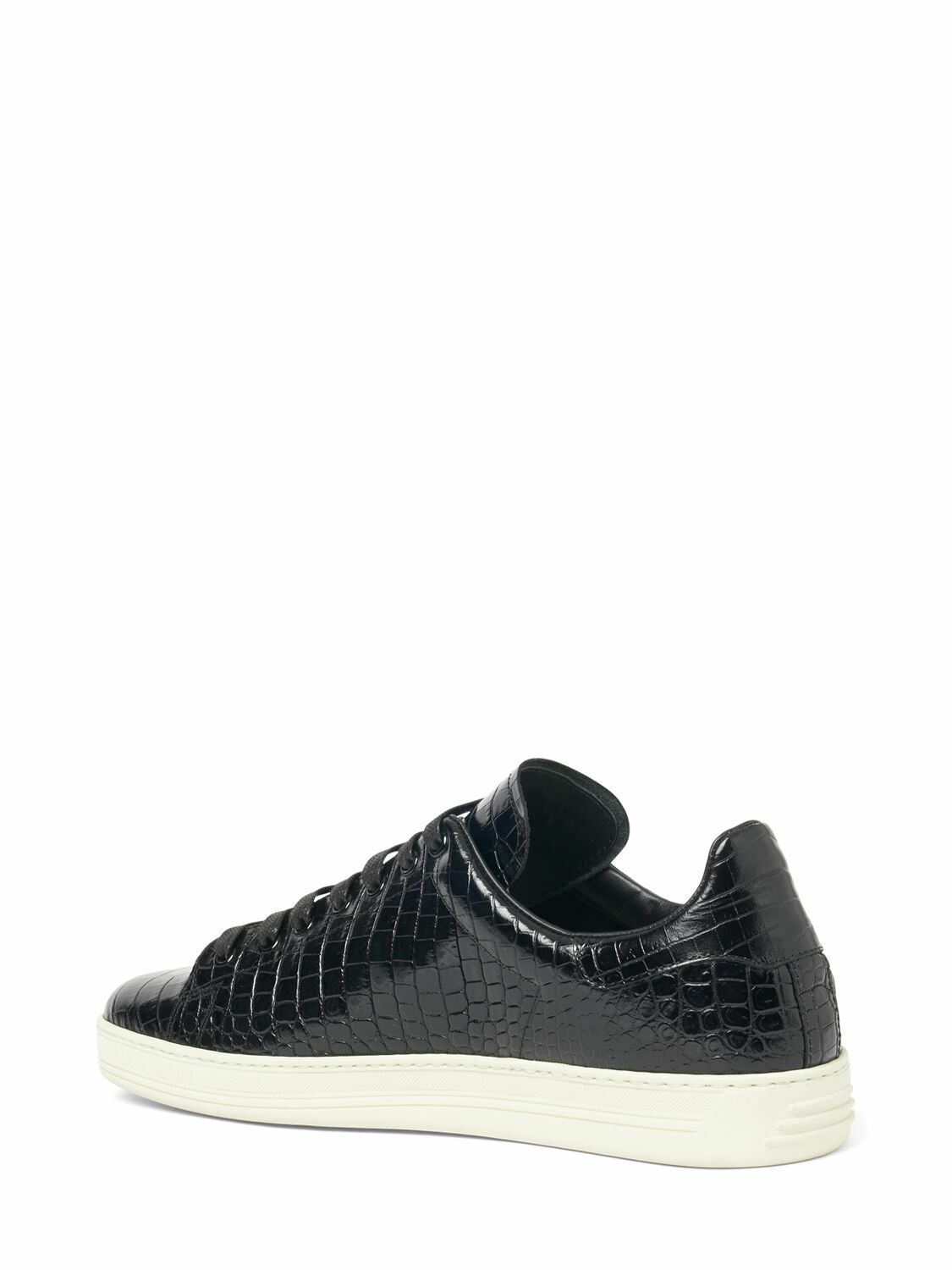 TOM FORD - Printed Croc Warwick Low Top Sneakers TOM FORD