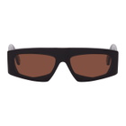 Jacquemus Black Les Lunettes Yauco Flat Top Sunglasses