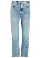 Toteme Twisted-seam Straight-leg Jeans Light Blue