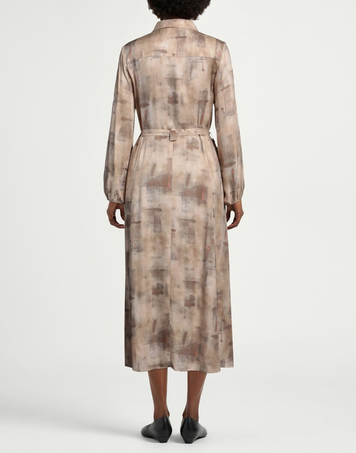 Peserico Womens Midi dress Sand