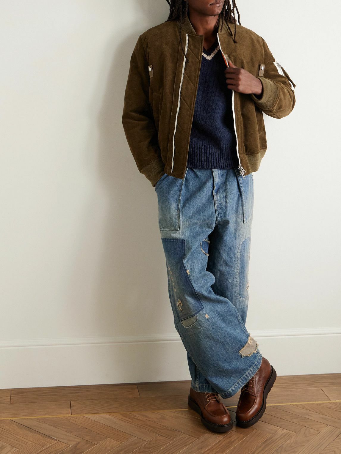 Visvim - College Wool Sweater - Blue