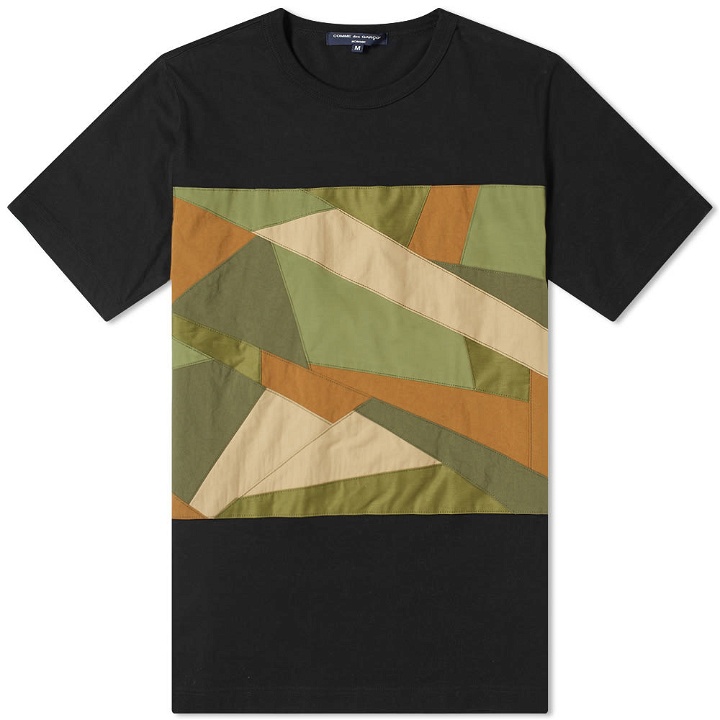 Photo: Comme des Garcons Homme Fabric Camo Insert Tee