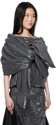 Paula Canovas Del Vas SSENSE Exclusive Silver Castana Blouse