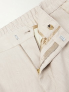 Paul Smith - Straight-Leg Linen and Wool-Blend Trousers - Neutrals