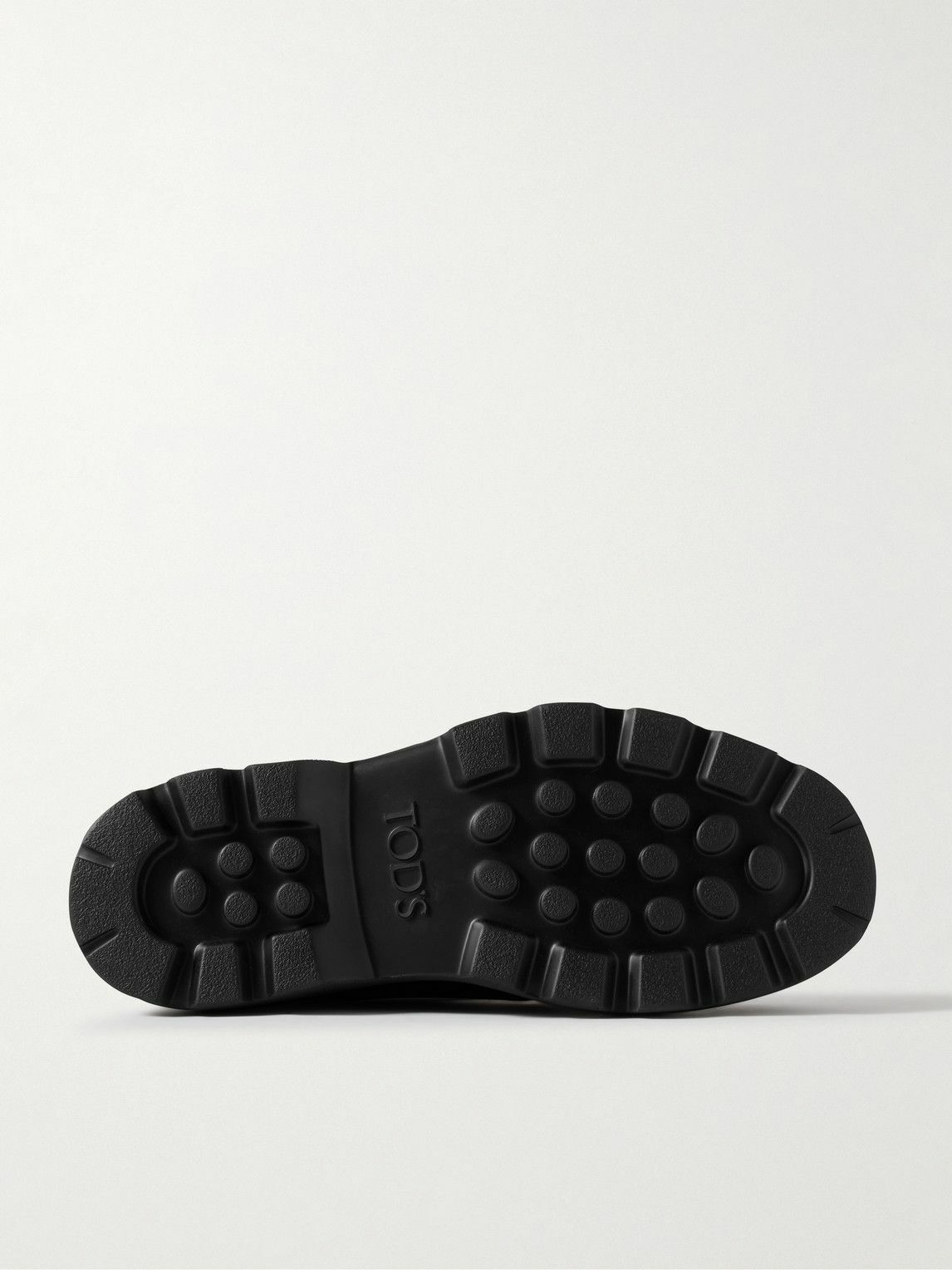 24PF new/TOD'S レザーダービーシューズ Derby shoes Black Leather Derby shoes in black - Tods | Mytheresa