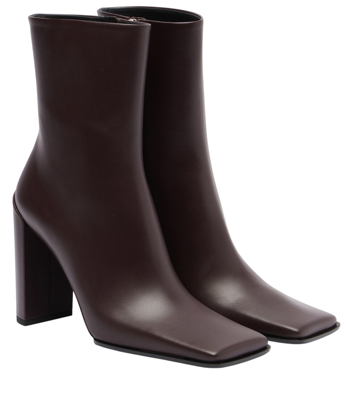 Photo: Alaïa Leather ankle boots