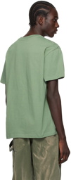 JW Anderson Green Embroidered T-Shirt