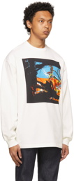 Levi's Vintage Clothing White Central Station Design Edition 80s Graphic Tart Long Sleeve T-Shirt