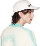 Palm Angels Beige Seasonal Logo Cap