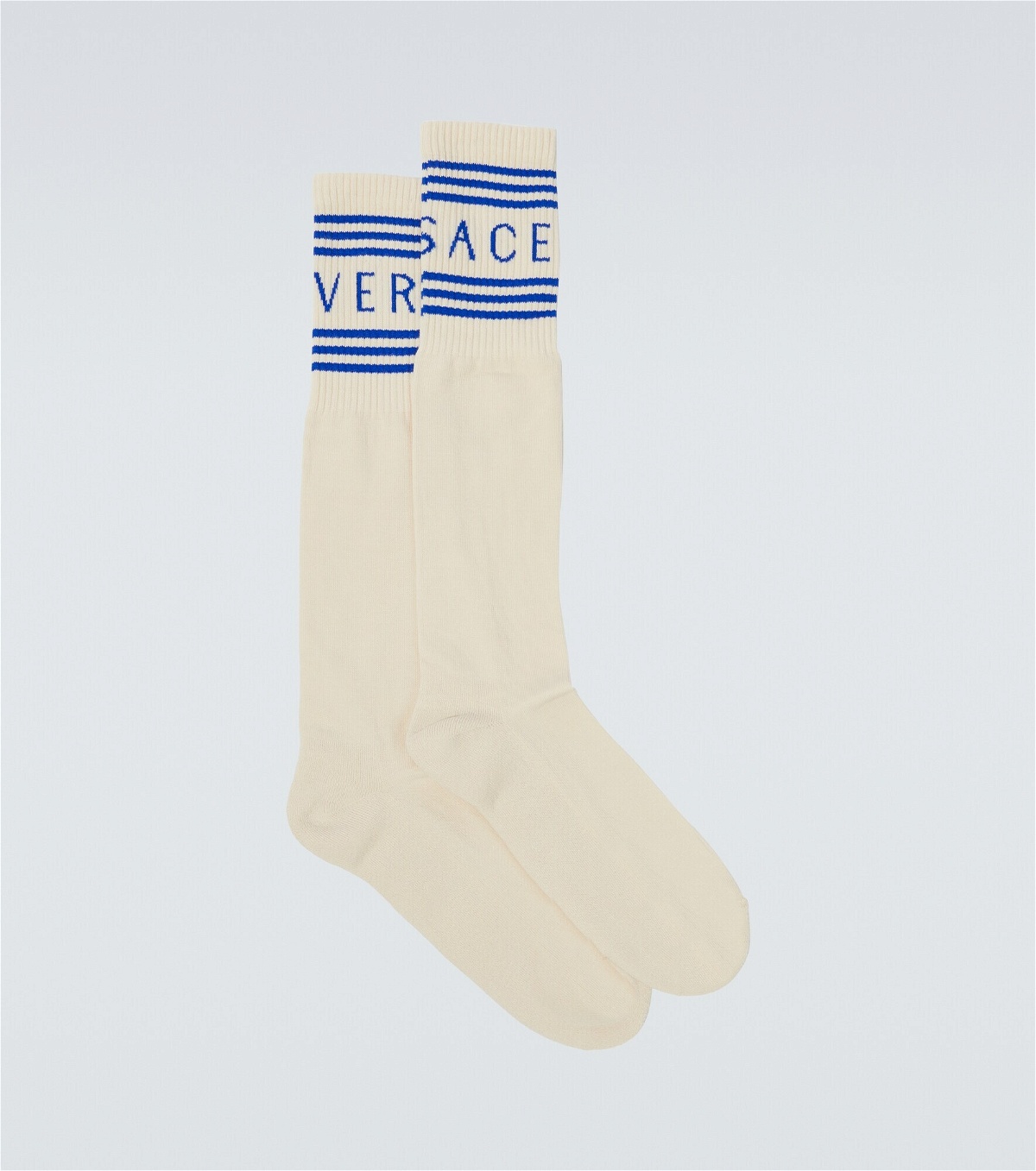 Versace - Logo cotton-blend socks