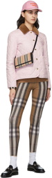 Burberry Reversible Pink Diamond Quilted Barn Jacket
