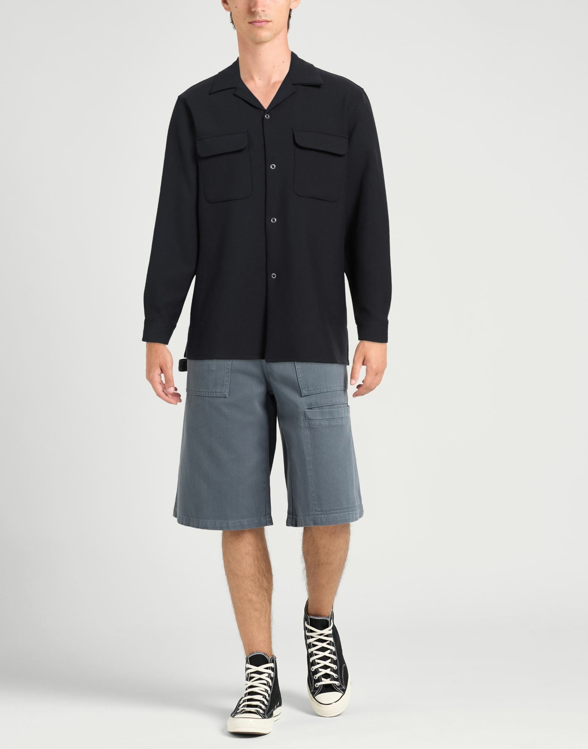 Sandro Mens Shirt Midnight in Blue