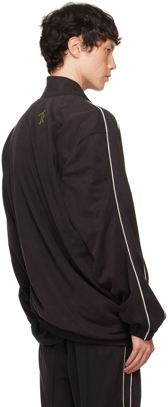doublet Black Zombie Silhouette Track Jacket