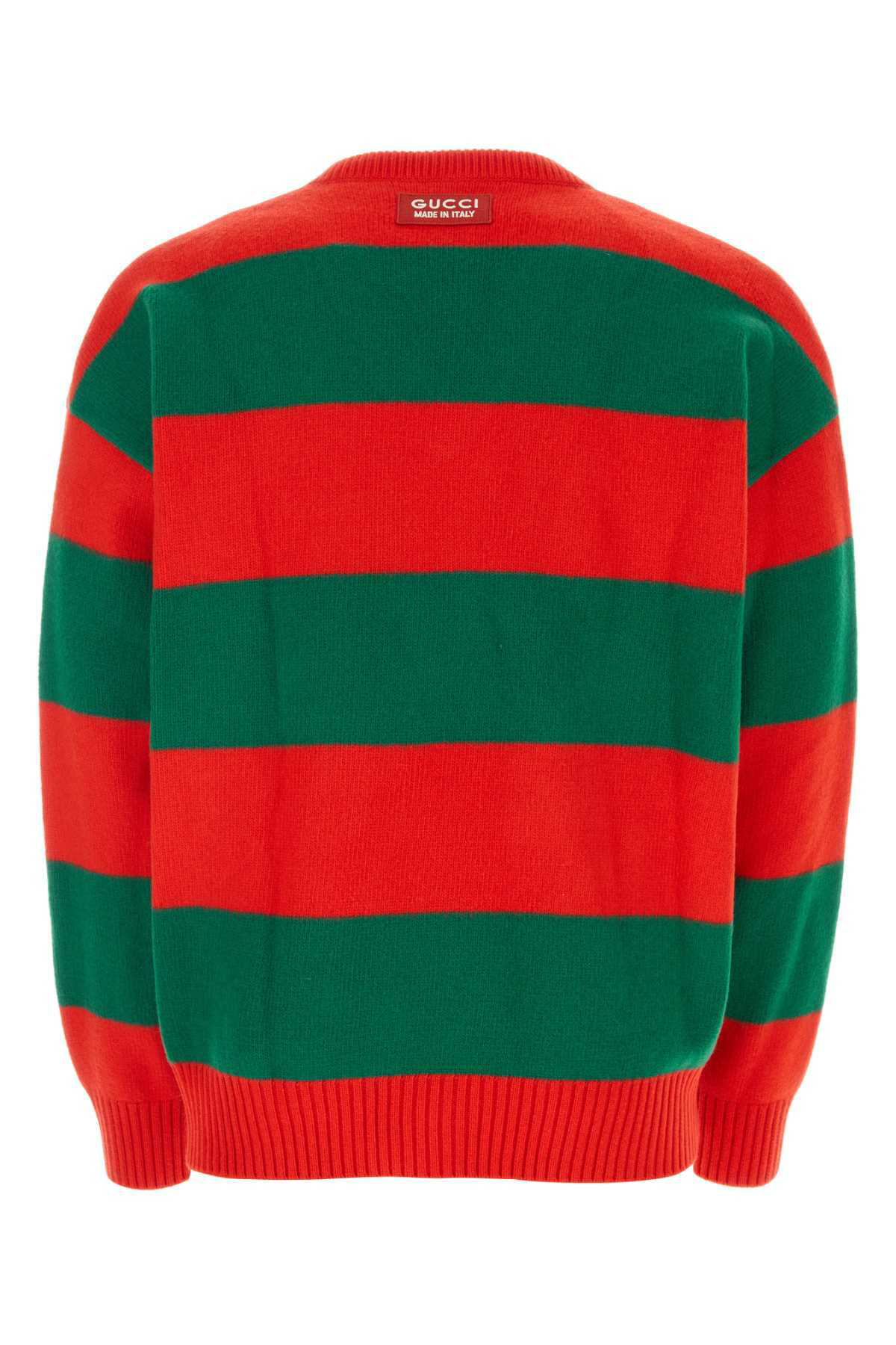 【送料&関税込】Gucci Embroidered Stretch Wool Blend Sweater Gucci Embroidered Stretch Wool Blend Sweater Gucci