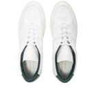 Common Projects Men's Decades Low Sneakers in White/Green