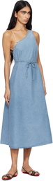 Baserange Blue Eye Denim Midi Dress