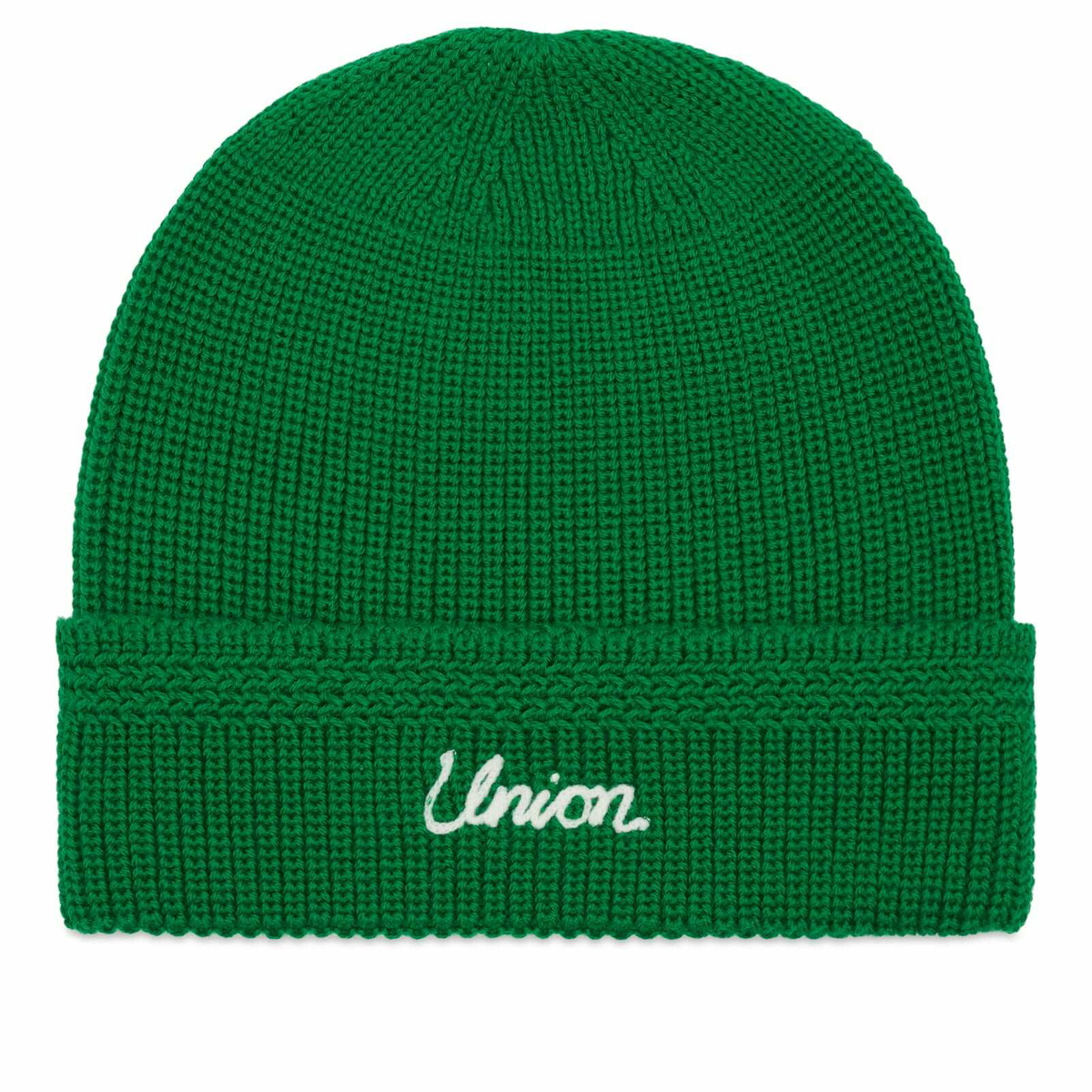 Union LA Men's Script Watch Beanie in Green 
