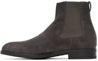 Paul Smith Grey Canon Chelsea Boots