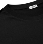 Loewe - Printed Cotton-Jersey T-Shirt - Men - Black