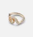 Sophie Bille Brahe Ensemble De Ciel 18kt gold ring with diamonds