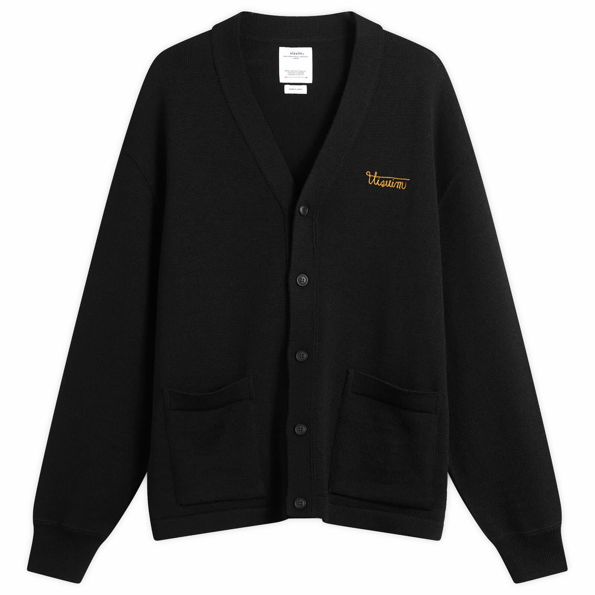 トップス visvim 2026AW SELMER CARDIGAN BLACK Visvim - Selmer Wool and Linen-Blend Sweater - Green Visvim