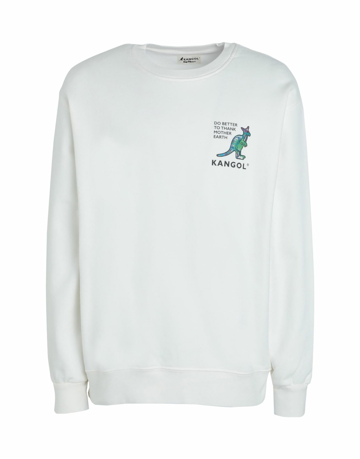 Kangol Mens Sweatshirt in Off white