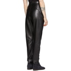 Isabel Marant Black Leather Xenia Pants