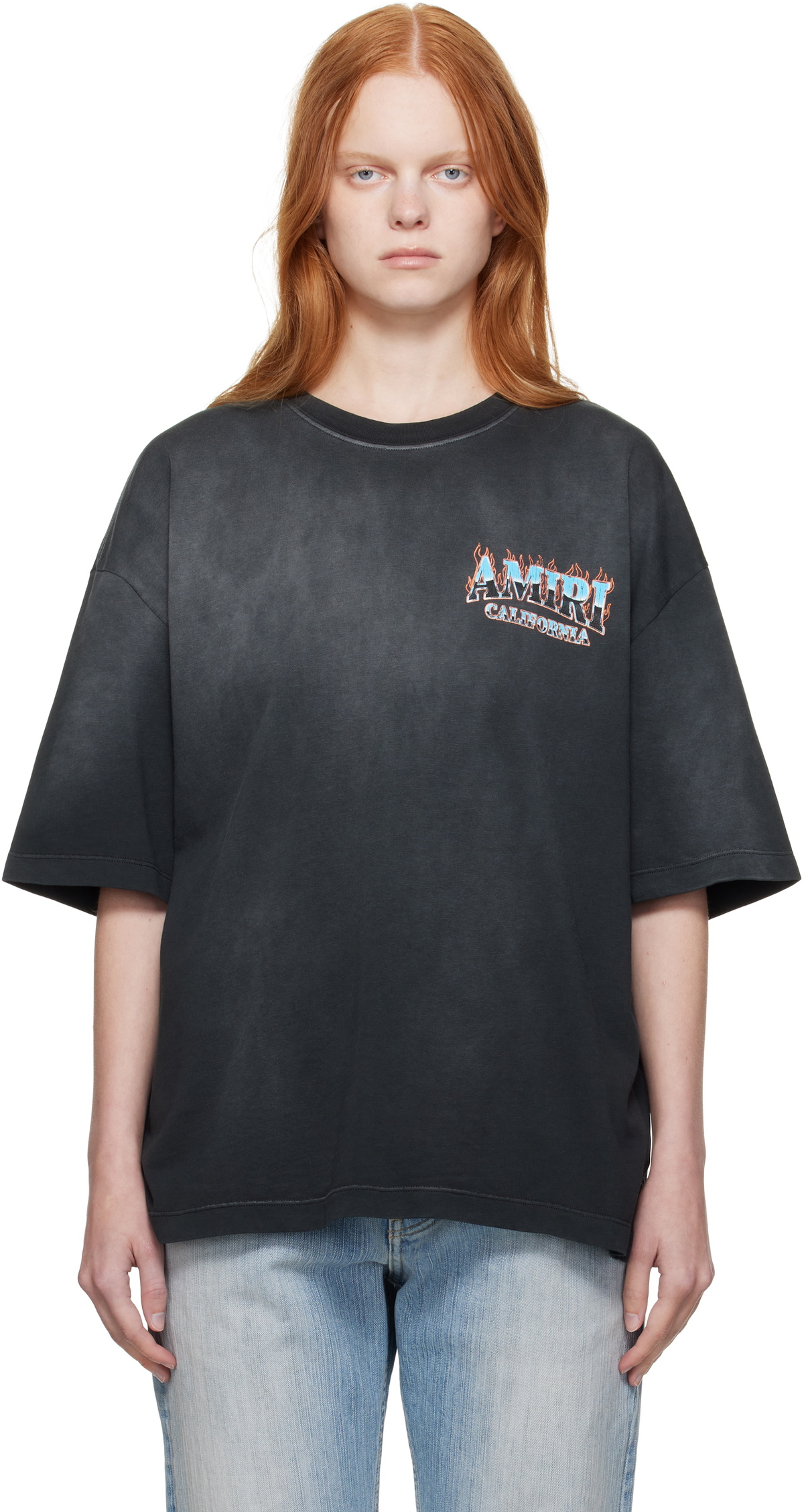 AMIRI Off-White 'Hopeless Romantic' Os T-shirt Amiri AMIRI Off-White 'Hopeless Romantic' Os T-shirt Amiri