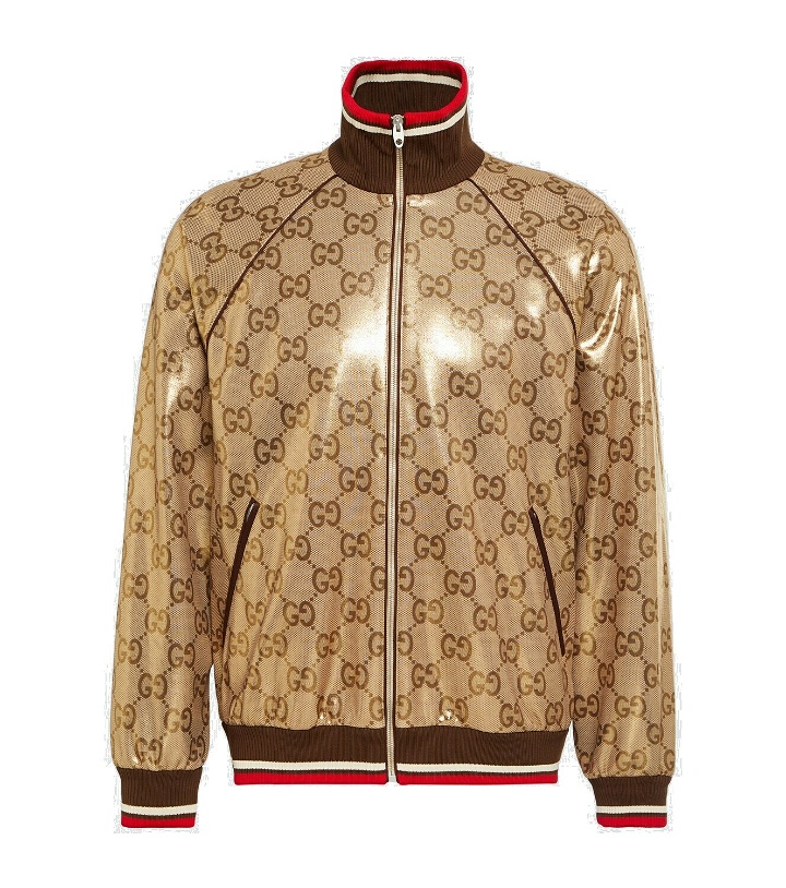 Photo: Gucci GG laminated jacket