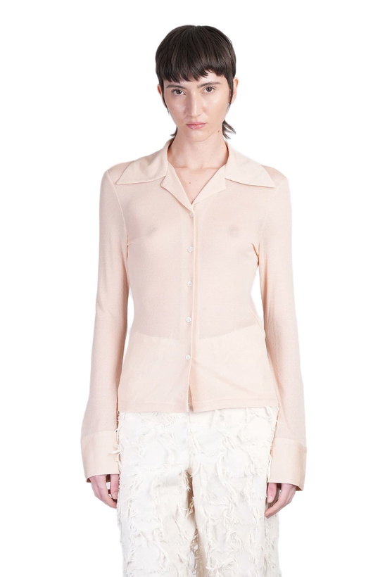 Photo: Séfr Claire Shirt In Powder Acrylic
