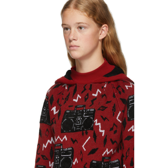 Saint laurent best sale red hoodie