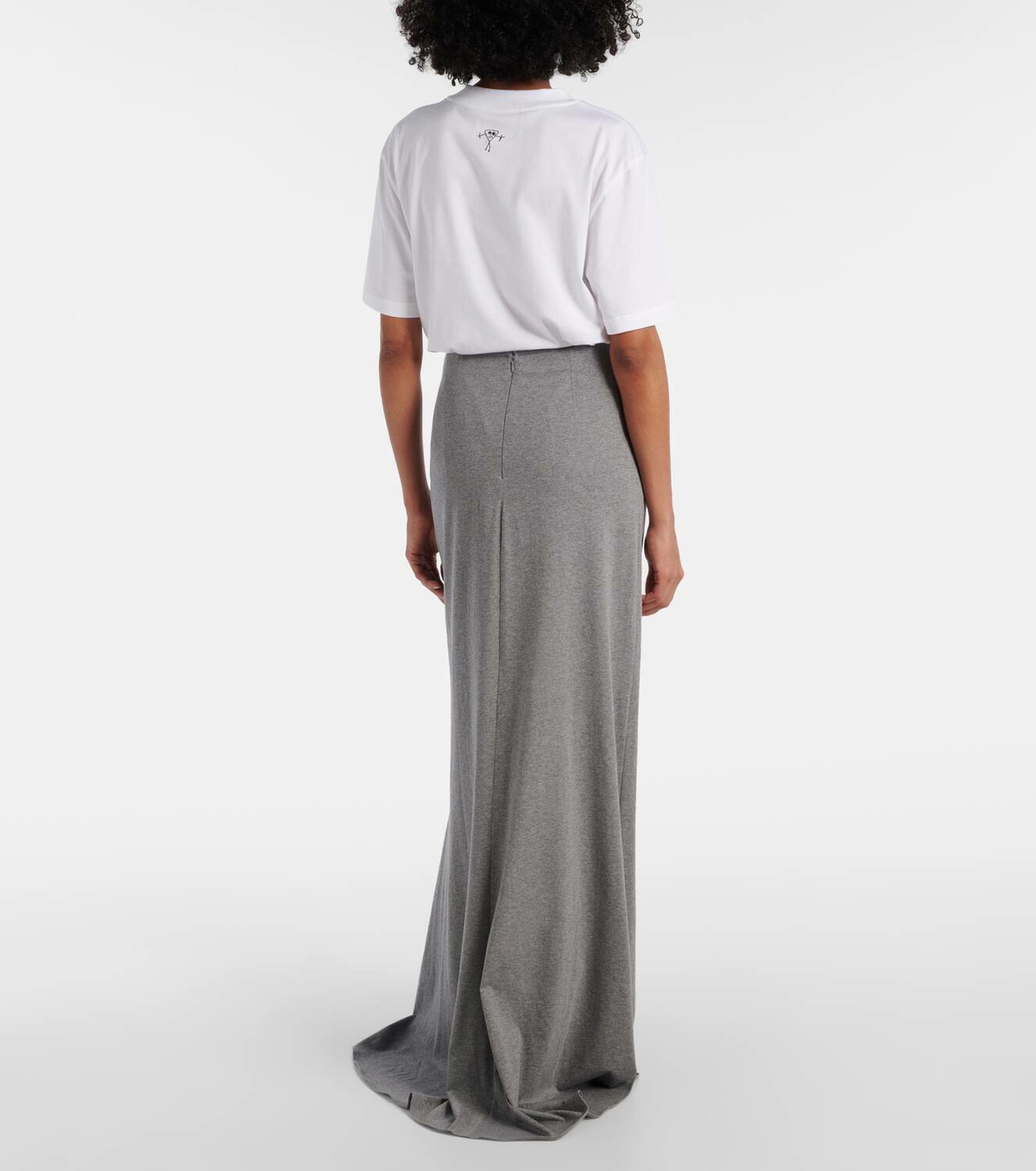 Plan C Cotton maxi skirt