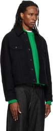 Studio Nicholson Black Cropped Jacket
