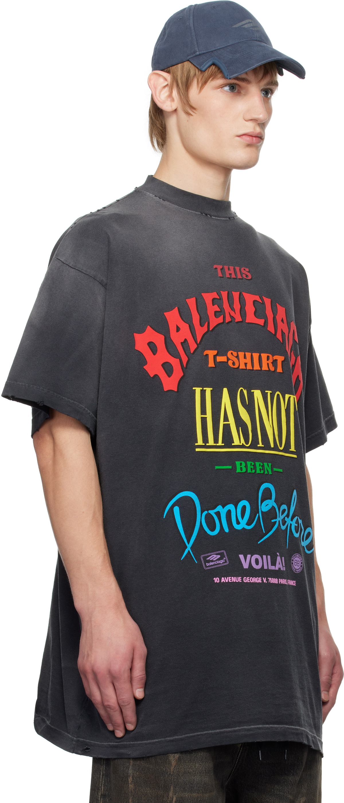 Balenciaga Gray 'Not Been Done' T-shirt